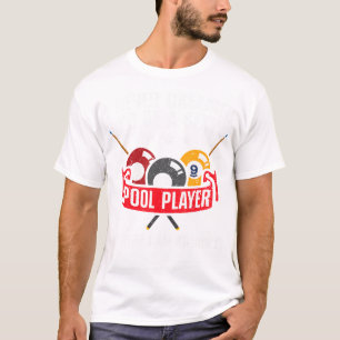 Cooles Pool Player Design für Männer Frauen Pool B T-Shirt