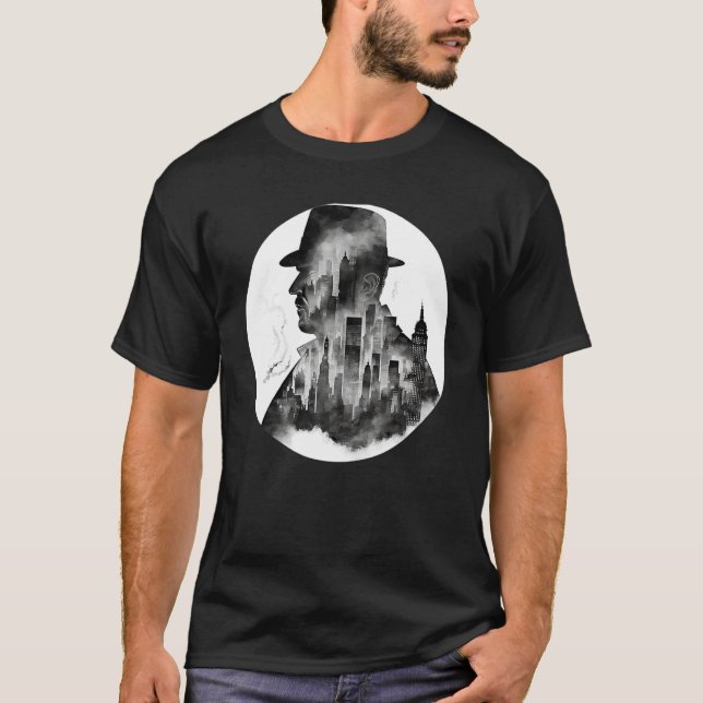 Cooles privates Auge oder Detektiv Silhouette New  T-Shirt (Vorderseite)