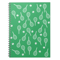 Cooles Racing Racquets Muster Grün