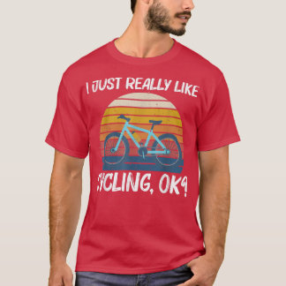 Cooles Raddesign für Damen und Herren - Fahrrad C T-Shirt