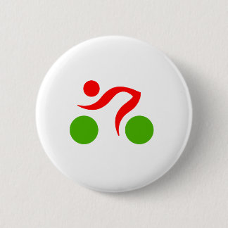 Cooles Radzeichen Button