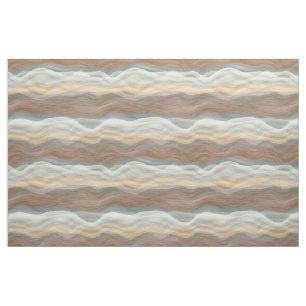 Cooles Retro-Abstraktes Artistisches Wave-Muster Stoff