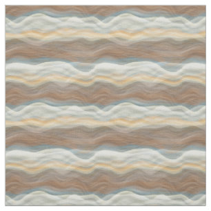 Cooles Retro-Abstraktes Artistisches Wave-Muster Stoff