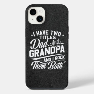 Cooles Retro-Geschenk für neue Großväter iPhone 14 Plus Hülle