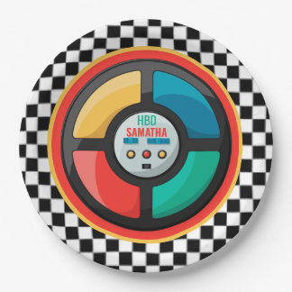 Cooles Retro-Party-Spiel der 80er Jahre | Nostalgi Pappteller