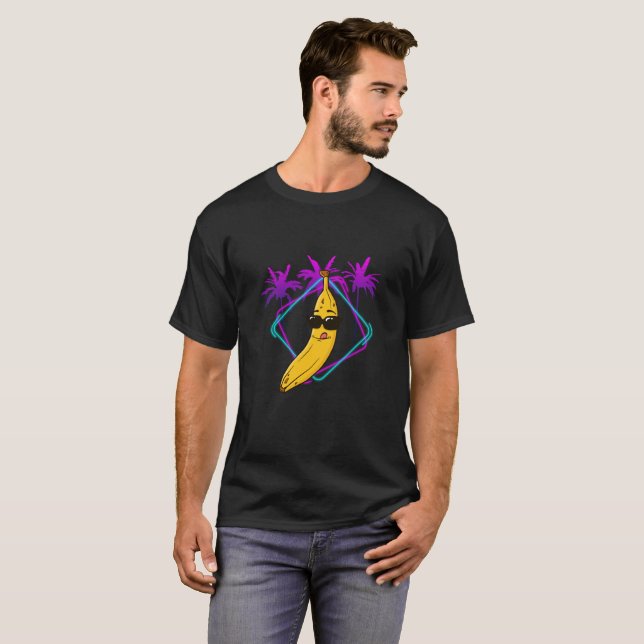 Cooles Retro-Party T-Shirt (Vorne ganz)