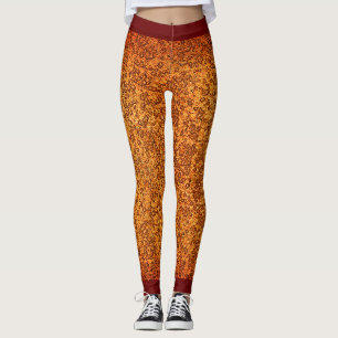 Cooles rotes Muster Leggings