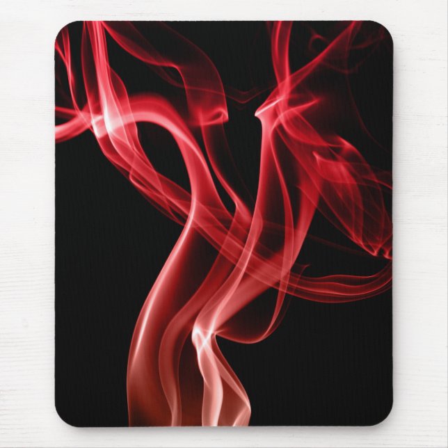 Cooles rotes Raumpad Mousepad (Vorne)