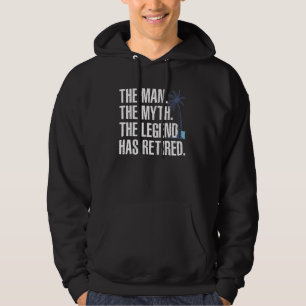 Cooles Ruhestand für Männer Großvater Vater Ruhend Hoodie