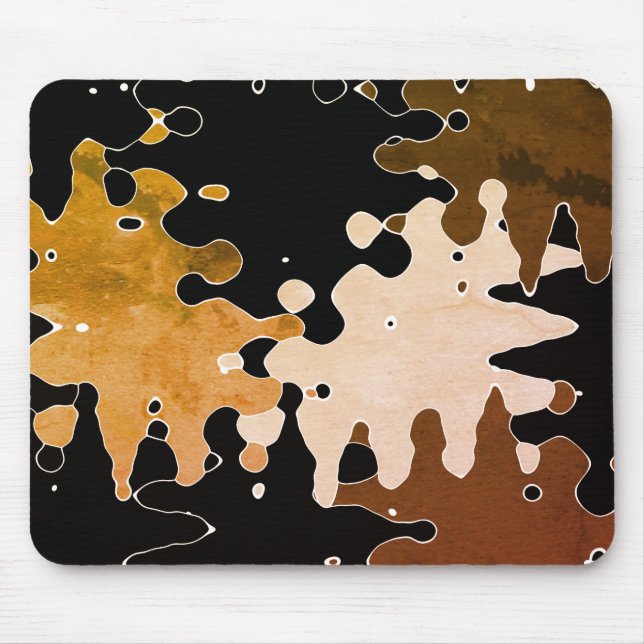 COOLES rustikales Abstraktes Muster Mousepad (Vorne)