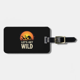 Cooles Safari-Design für Männer Frauen Kinder Safa Gepäckanhänger