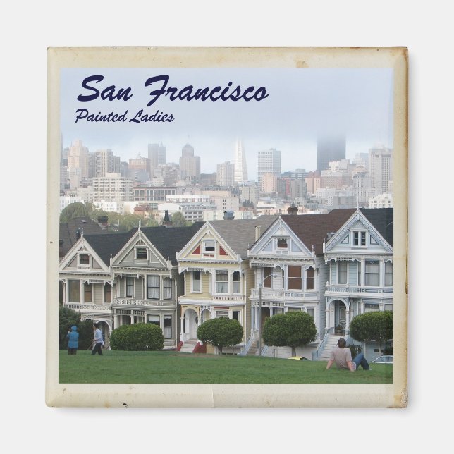 Cooles San Francisco Magnet (Vorne)