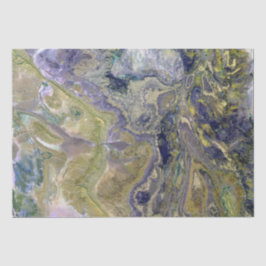 Cooles Satellitenfarbbild Seidenpapier