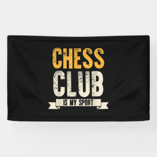 Cooles Schachspieler Liebhaber Geburtstagsgeschenk Banner
