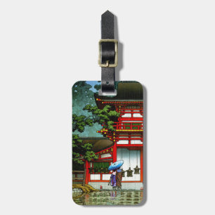 Cooles Schienbein Kasuga Schrein-Naras Hasui Gepäckanhänger