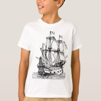 Cooles Schiff der alten Piraten