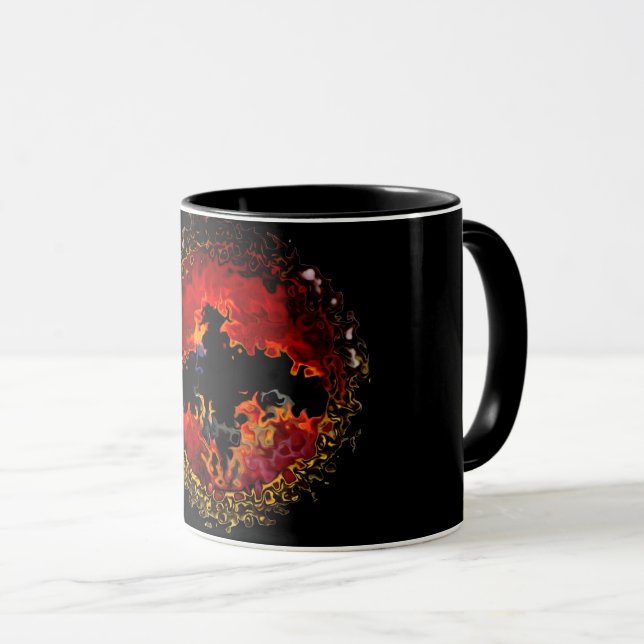 Cooles Schwarzes Becken Tasse (VorderseiteRechts)