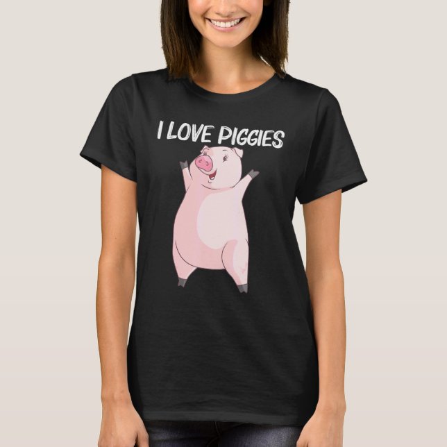 Cooles Schwein für Männer Schweine Schwein Schwein T-Shirt (Vorderseite)
