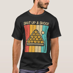 Cooles Schwimmbad für Damen Snooker Billard 8 Ball T-Shirt