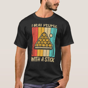 Cooles Schwimmbad für Damen Snooker Billard 8 Ball T-Shirt