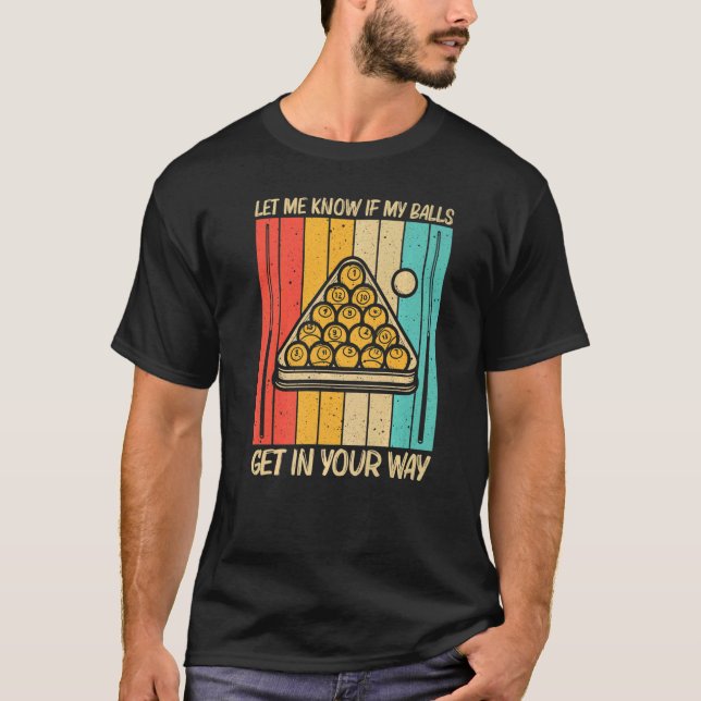 Cooles Schwimmbad für Damen Snooker Billard 8 Ball T-Shirt (Vorderseite)