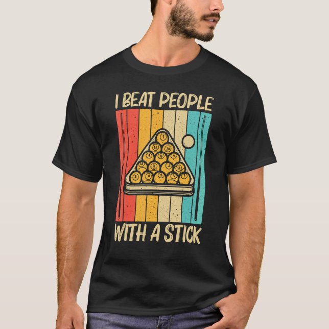 Cooles Schwimmbad für Damen Snooker Billard 8 Ball T-Shirt (Vorderseite)