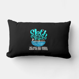 Cooles Schwimmteam Funny Animal Swimmer Lendenkissen