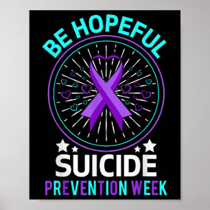 Cooles Selbstmordbewusstsein Niedliches Bewusstsei Poster