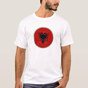 Cooles Siegel Albanien T-Shirt