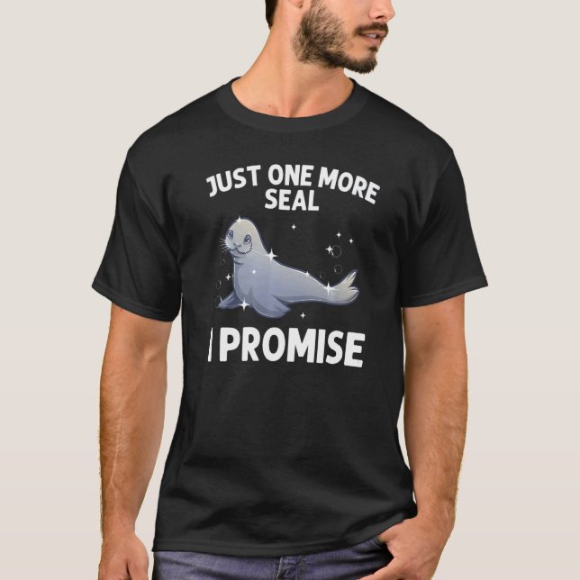 Cooles Siegel für Männer Weibliche Seelöwen tieris T-Shirt (Vorderseite)