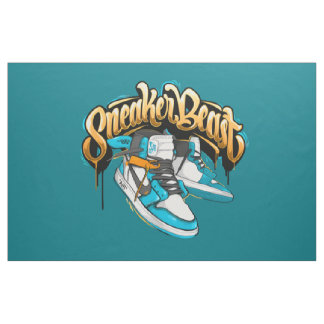 cooles Sneaker-Baumwollgewebe Stoff