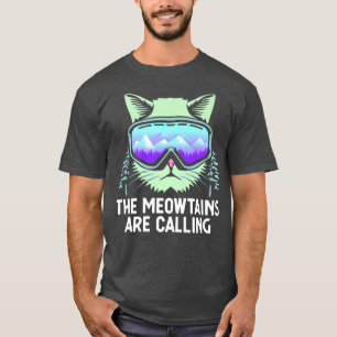 Cooles Snowboard für Damen und Herren Kinder Skila T-Shirt