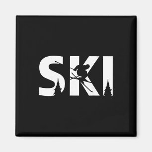 Cooles Snowboard für Männer Frauen Kinder Skiliebh Magnet