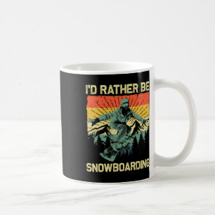 Cooles Snowboard für Männer Snowboarden Skifahren Kaffeetasse