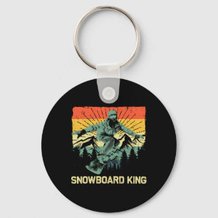 Cooles Snowboard für Männer Vater Snowboarden Skif Schlüsselanhänger