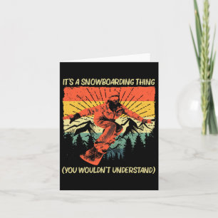 Cooles Snowboarddesign für Männer - Snowboard für Karte