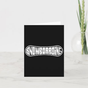 Cooles Snowboarden Snowboard für Snowboarden Karte