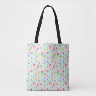 cooles Sommereis, Popice und kaltes Getränk Tasche