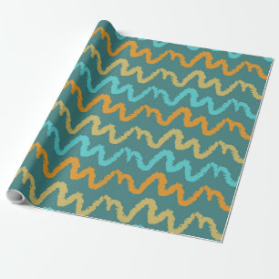Cooles Sommermuster Geschenkpapier