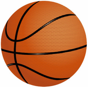 Cooles Sport-Geschenk des Basketball-  Freistehende Fotoskulptur