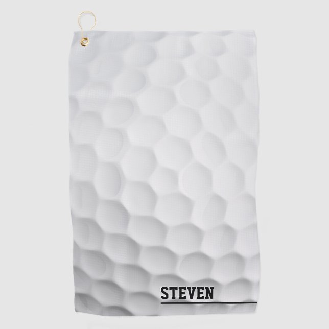 Cooles Sport-Geschenk des Golf-Spieler-| Golfhandtuch (Vorderseite)