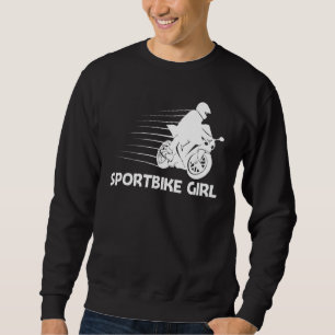 Cooles Sportbike für Girls Kinder Beruflich Motorr Sweatshirt