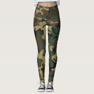 Cooles, sportliches und stilvolles Camouflage-Must Leggings