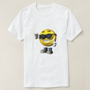 Cooles Sun Face T Shirt