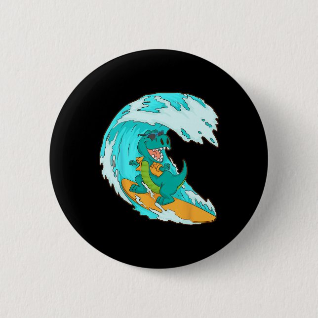 Cooles Surfer-Design für Männer Frauen Surfer Surf Button (Vorderseite)