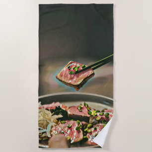 Cooles Sushi Strandtuch