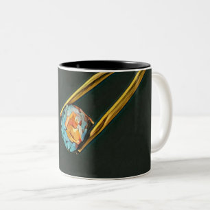 Cooles Sushi Zweifarbige Tasse