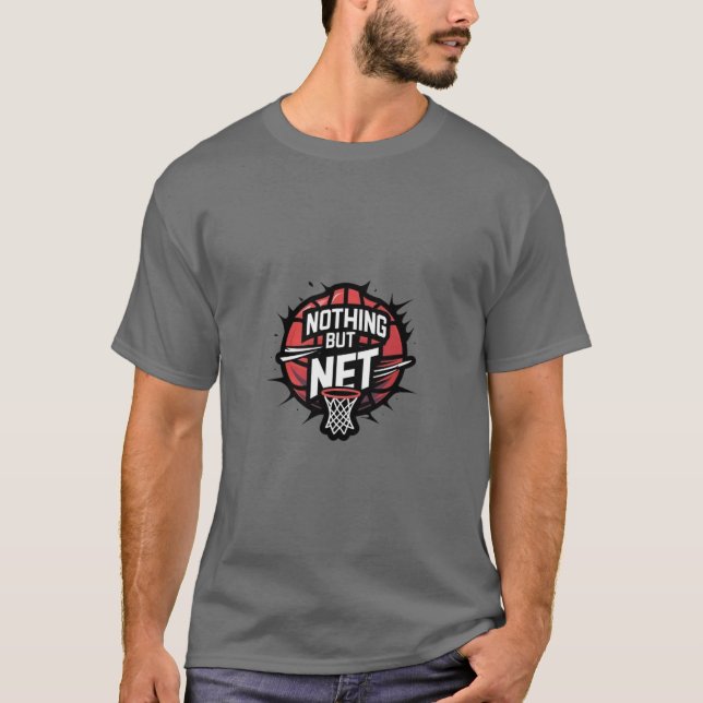 Cooles T-Shirt für Hoops Fans (Vorderseite)