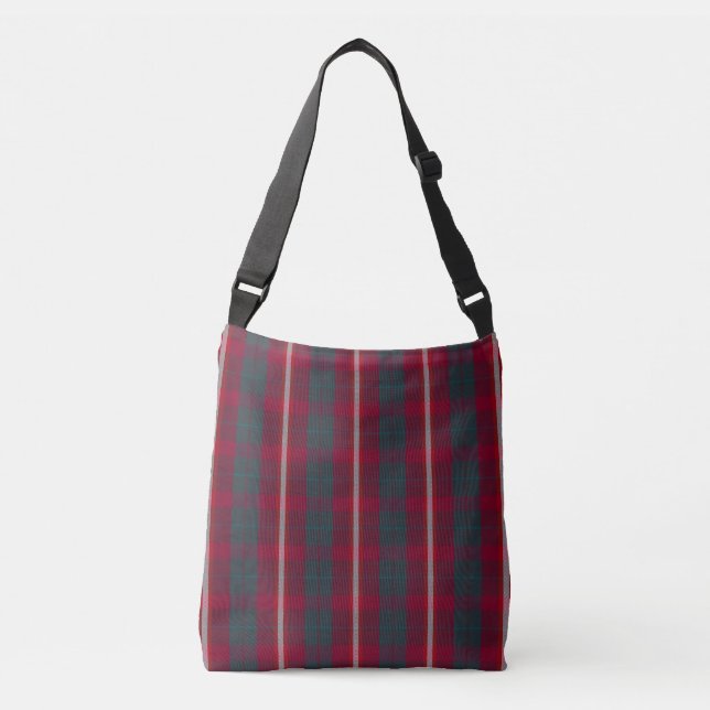 Cooles Tartan Kariert Tragetaschen Mit Langen Trägern (Vorderseite)