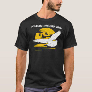 Cooles Taubenrennen für Mädchen Kinder, die Tauben T-Shirt